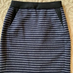 J Crew Blue Skirt